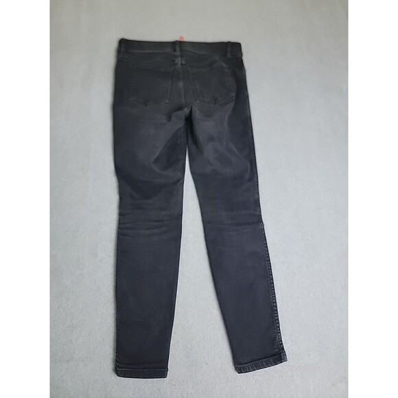 Spanx Jeans Jeggings Womens Large 31x27 M Black Skinny High Rise Stretch Modern - Picture 12 of 13